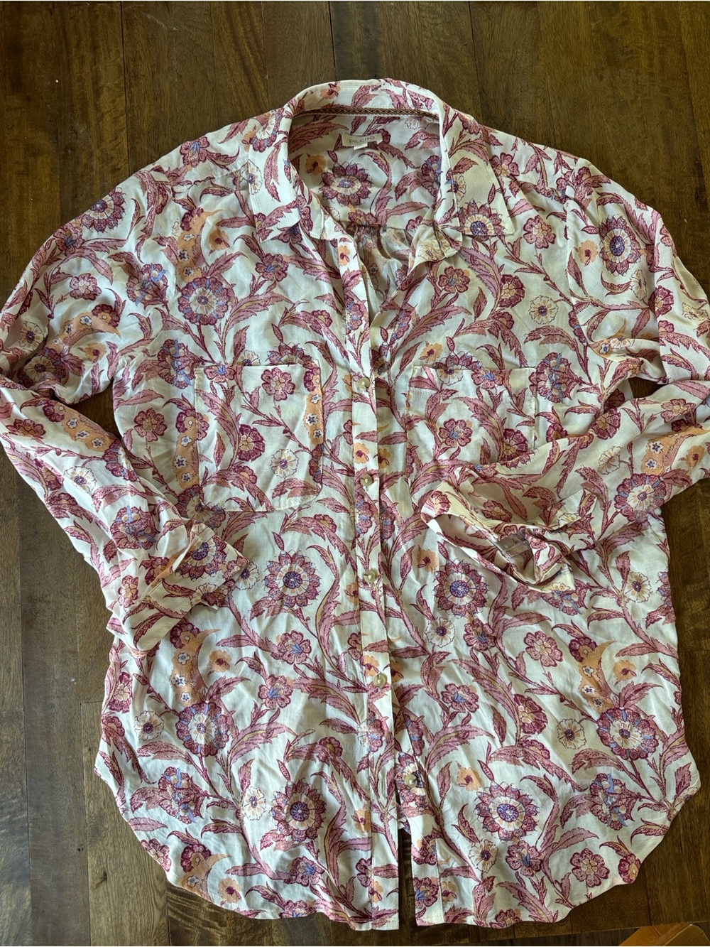 Pilcro Romy Paisley Print Button-Front Blouse Med
Boho Minimalist Anthropology